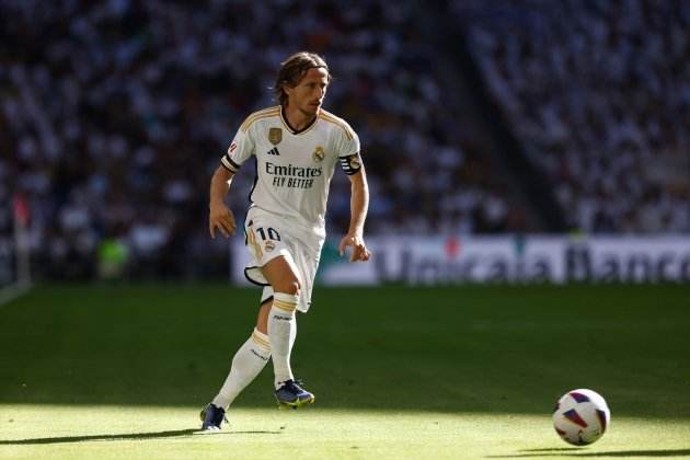 Luka Modric en el Real Madrid / Foto: Europa Press