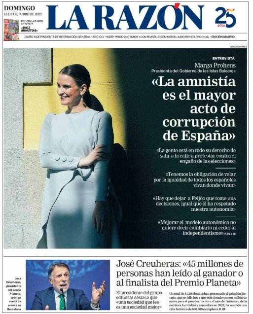 la razon 15 octubre la razon 15 octubre