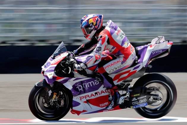 Jorge Martín, durante el GP de Indonesia / Foto: EFE Jorge Martín, durante el GP de Indonesia / Foto: EFE