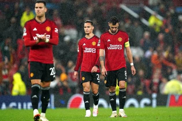 Bruno Fernandes i Antony Manchester United / Foto: Europa Press Bruno Fernandes i Antony Manchester United / Foto: Europa Press