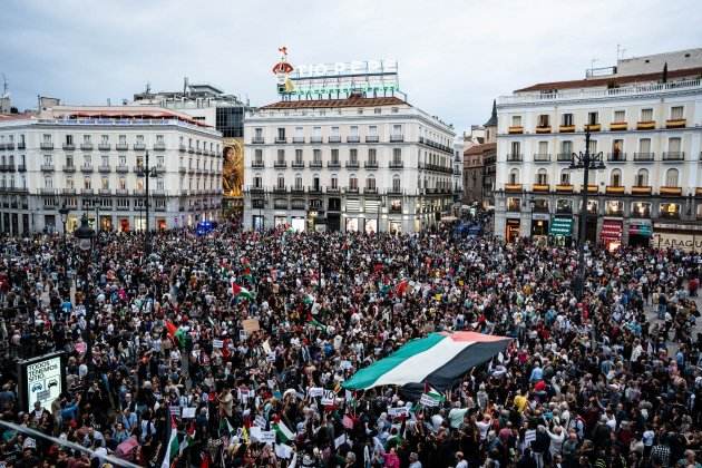 europa press manifestació palestina gaza madrid