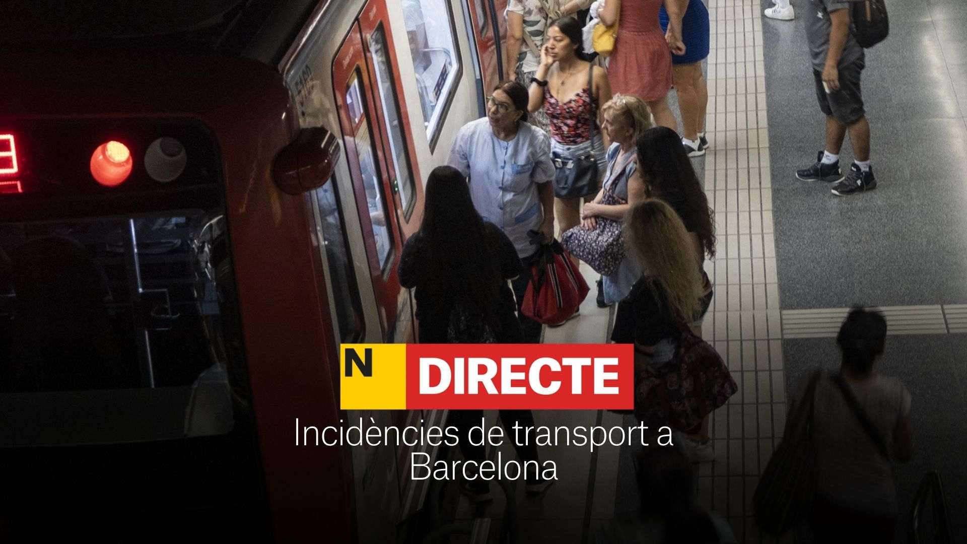 Incidències al transport de Barcelona, DIRECTE | Última hora de l'L5, Rodalies i carreteres