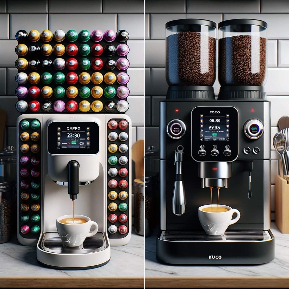 Cafeteras superautomáticas: La elección sostenible para un café exquisito sin desperdicio