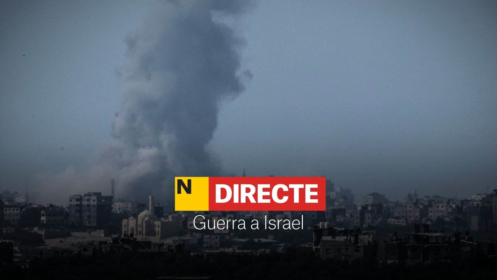 Guerra entre Israel y Hamás, DIRECTO | Últimas noticias del 20 de octubre