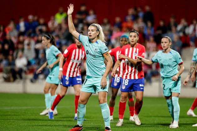 Alexia Putellas, durante el Atlético de Madrid - Barça / Foto: FC Barcelona