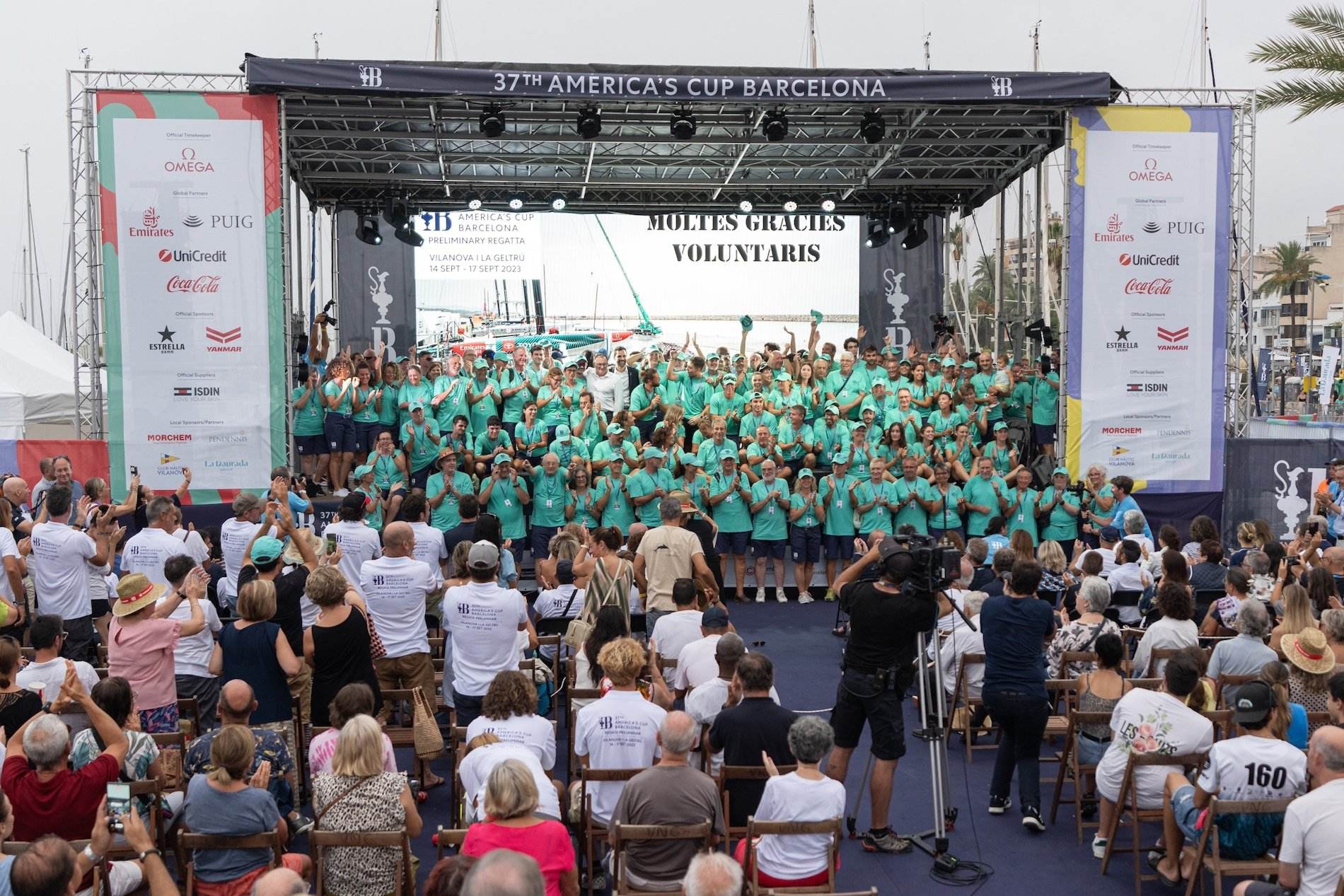 Los voluntarios tienen dos meses para inscribirse y participar en la America’s Cup de Barcelona