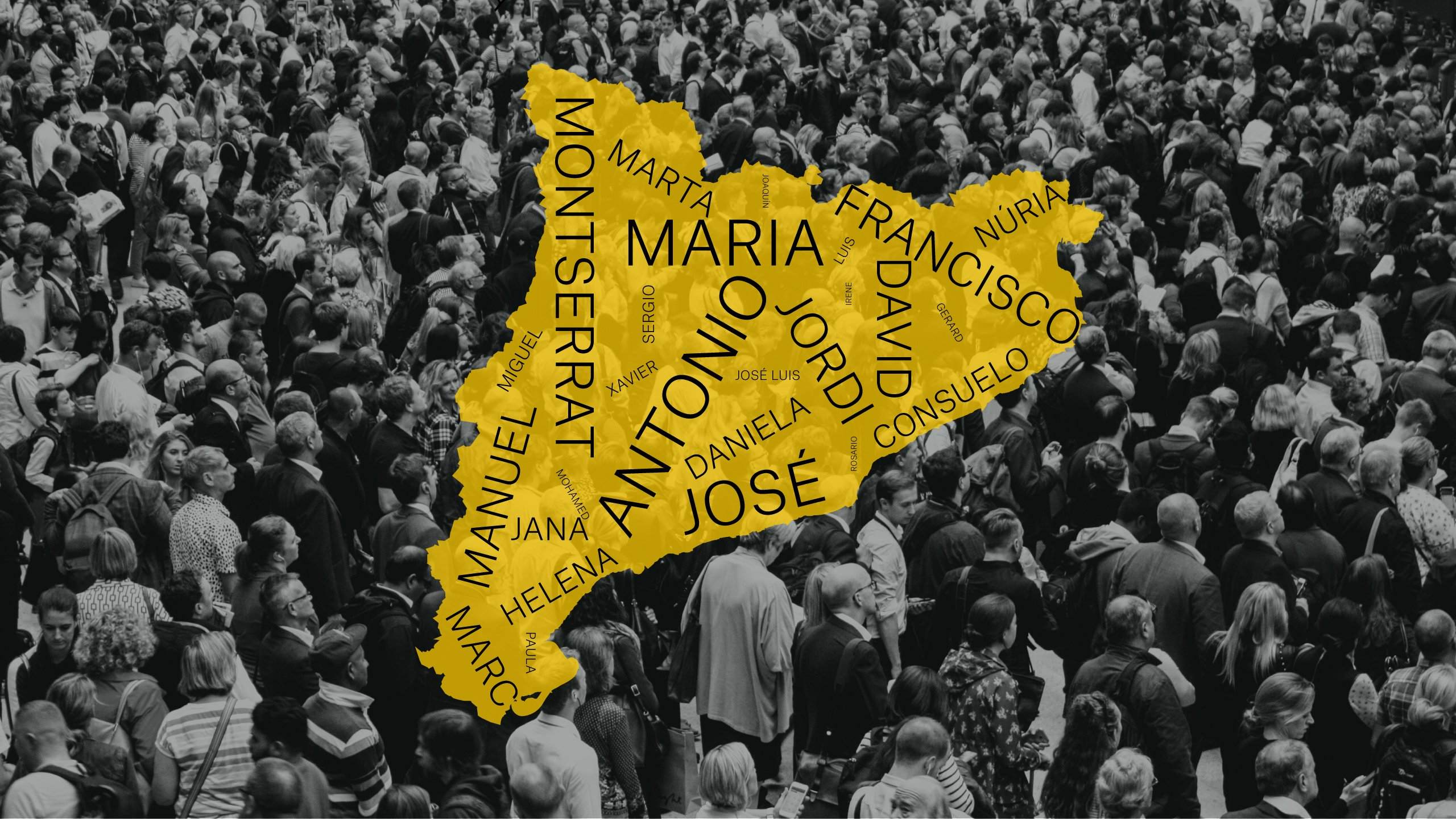 Aquests són els noms més freqüents de Catalunya: tens el nom més comú de la teva comarca? | MAPA
