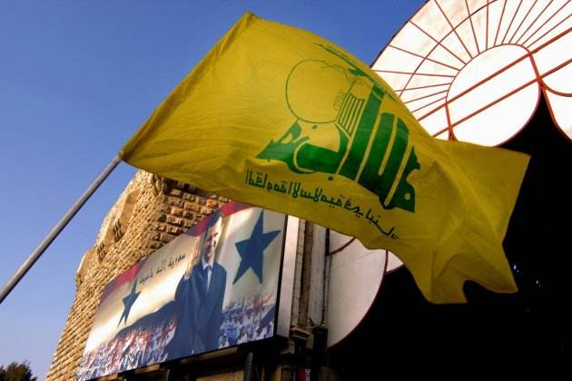 Una bandera de la milícia islamista Hezbolá / Foto: Europa Press Una bandera de la milícia islamista Hezbolá / Foto: Europa Press