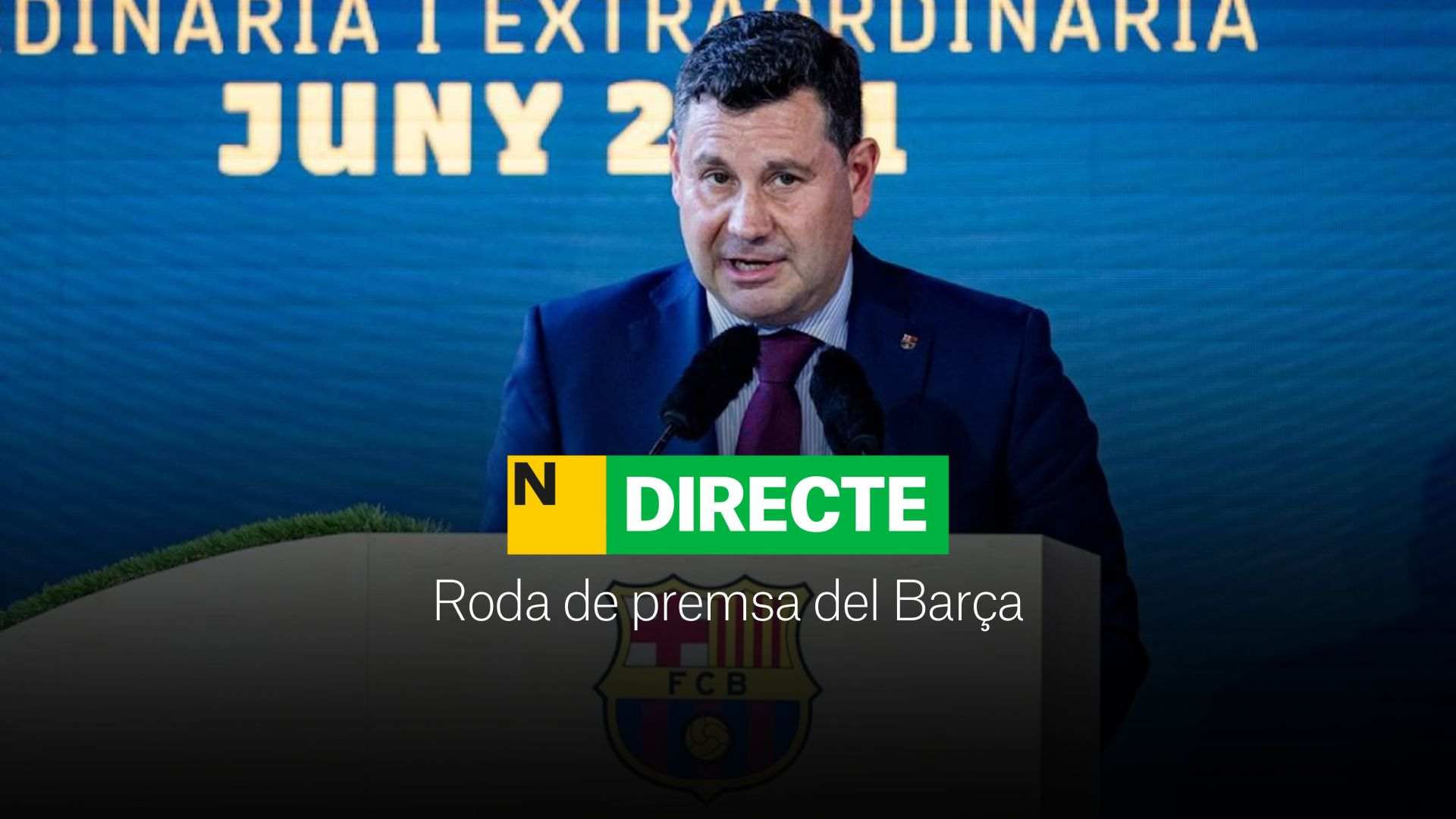 Eduard Romeu, DIRECTO | Rueda de prensa del cierre econòmico y presupuesto del Barça