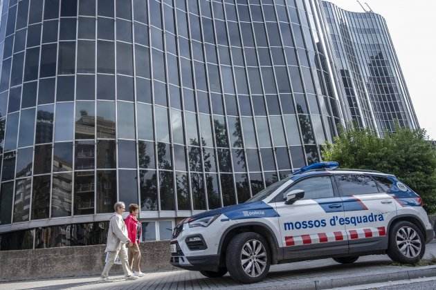 Consulat Israel, Francia y Sagrada Familia, mossos escuadra / Foto: Carlos Baglietto