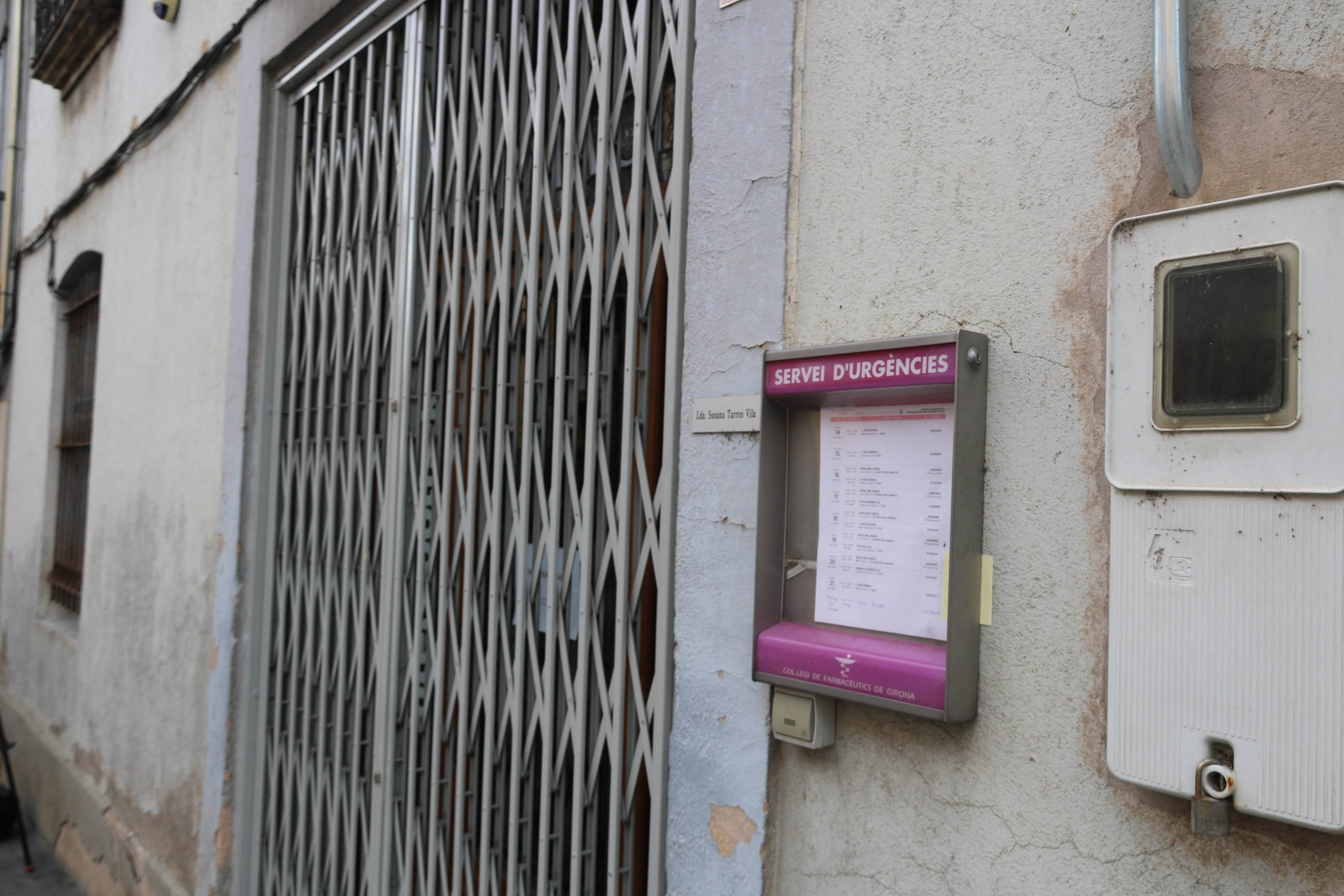 Preocupación por el cierre de la única farmacia de un pueblo de la Garrotxa