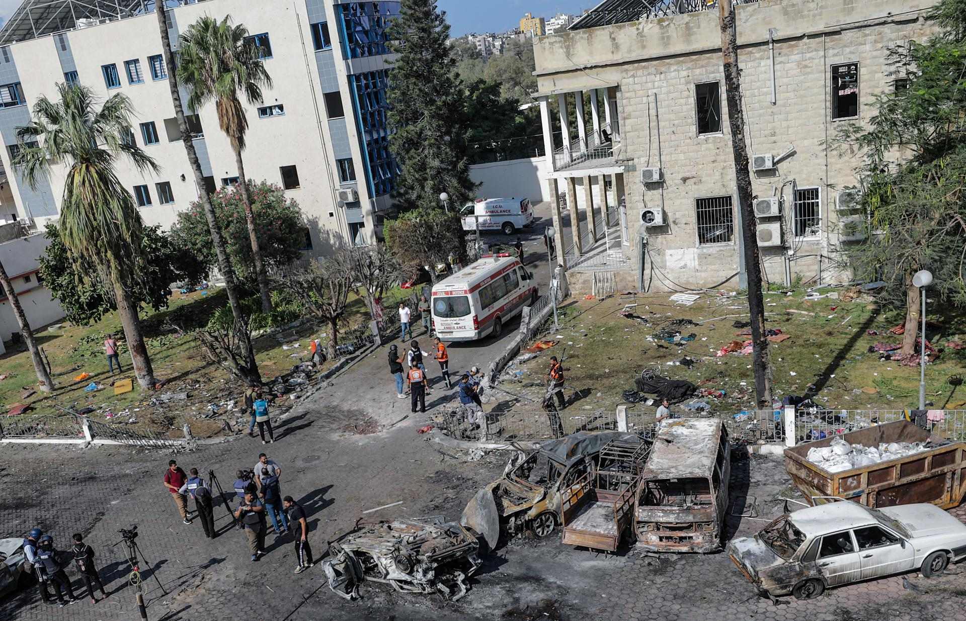 Acusacions creuades entre Israel i Hamàs per l'atac a l'hospital: tot el que se'n sap