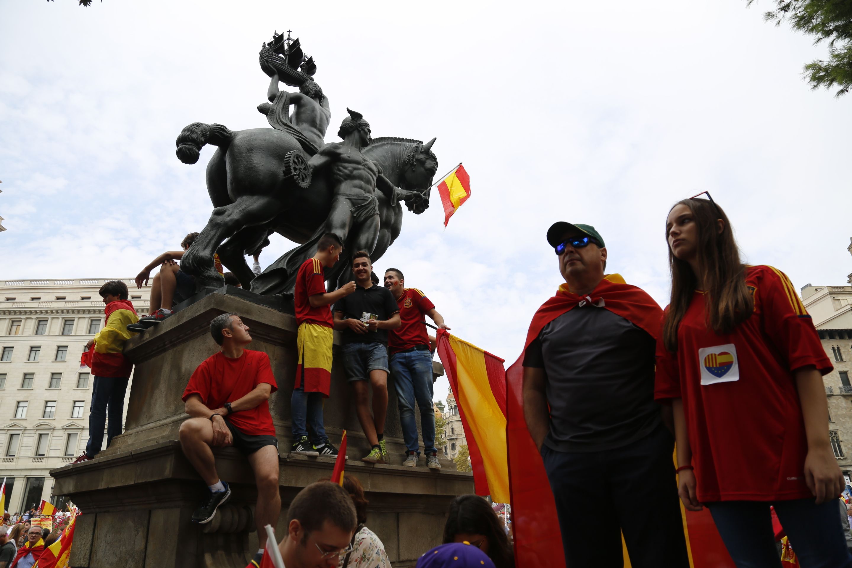 Estas son las manifestaciones que se celebrarán en Barcelona por la Hispanidad