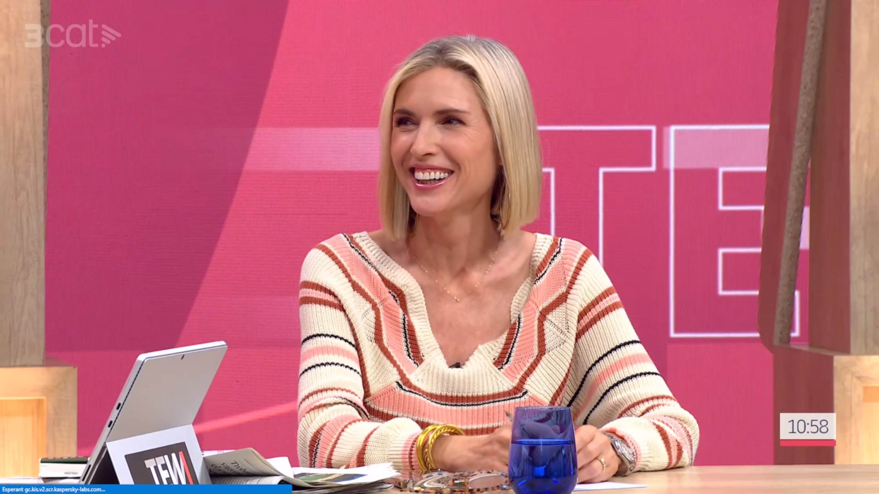 Aquest és el pare i els germans de Judit Mascó, Benjamí i Sònia: iguals que ella