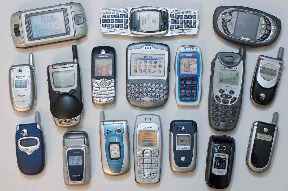 Com eren els mòbils d'abans?