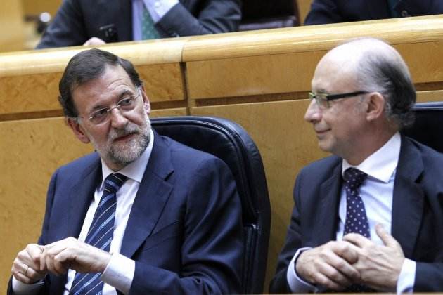 marià rajoy i cristobal montoro foto europa press marià rajoy i cristobal montoro foto europa press