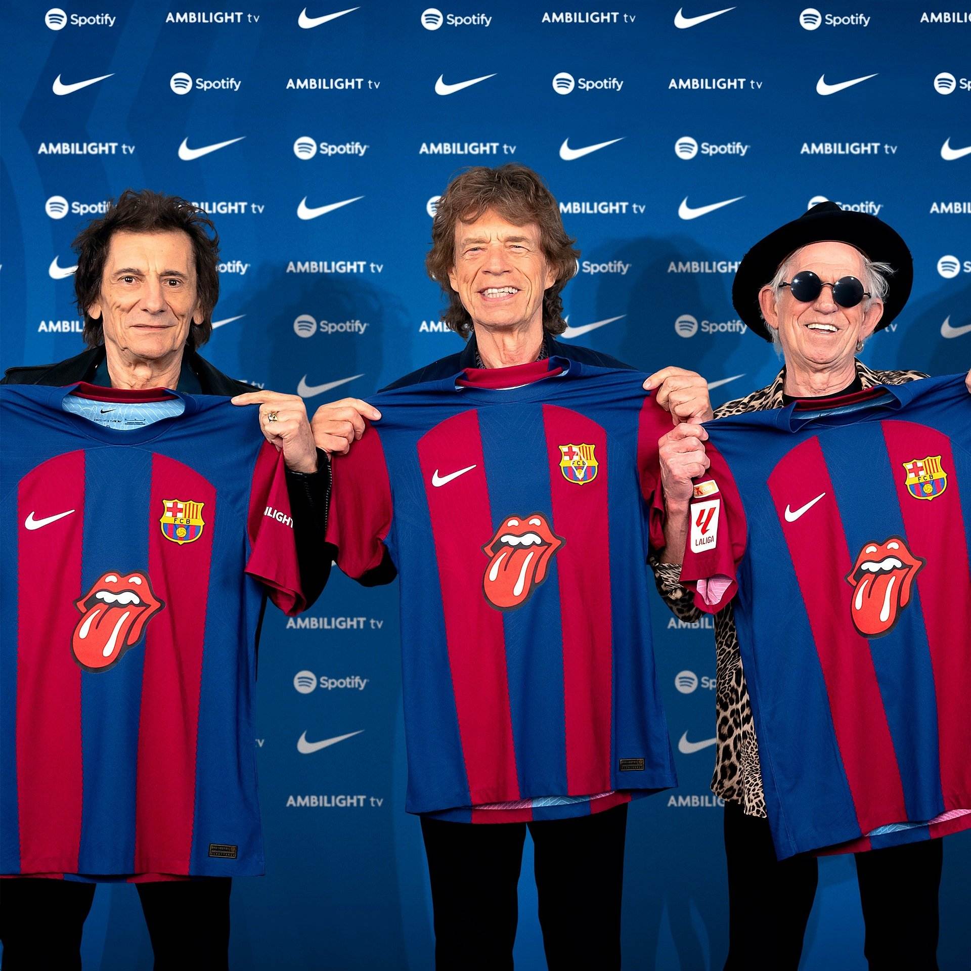 El Barça lluirà la icònica llengua dels Rolling Stones a la samarreta del Clàssic