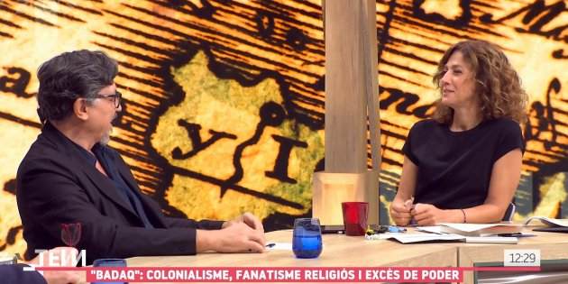 Carlos Bardem y Helena Garcia Melero TV3 Carlos Bardem y Helena Garcia Melero TV3