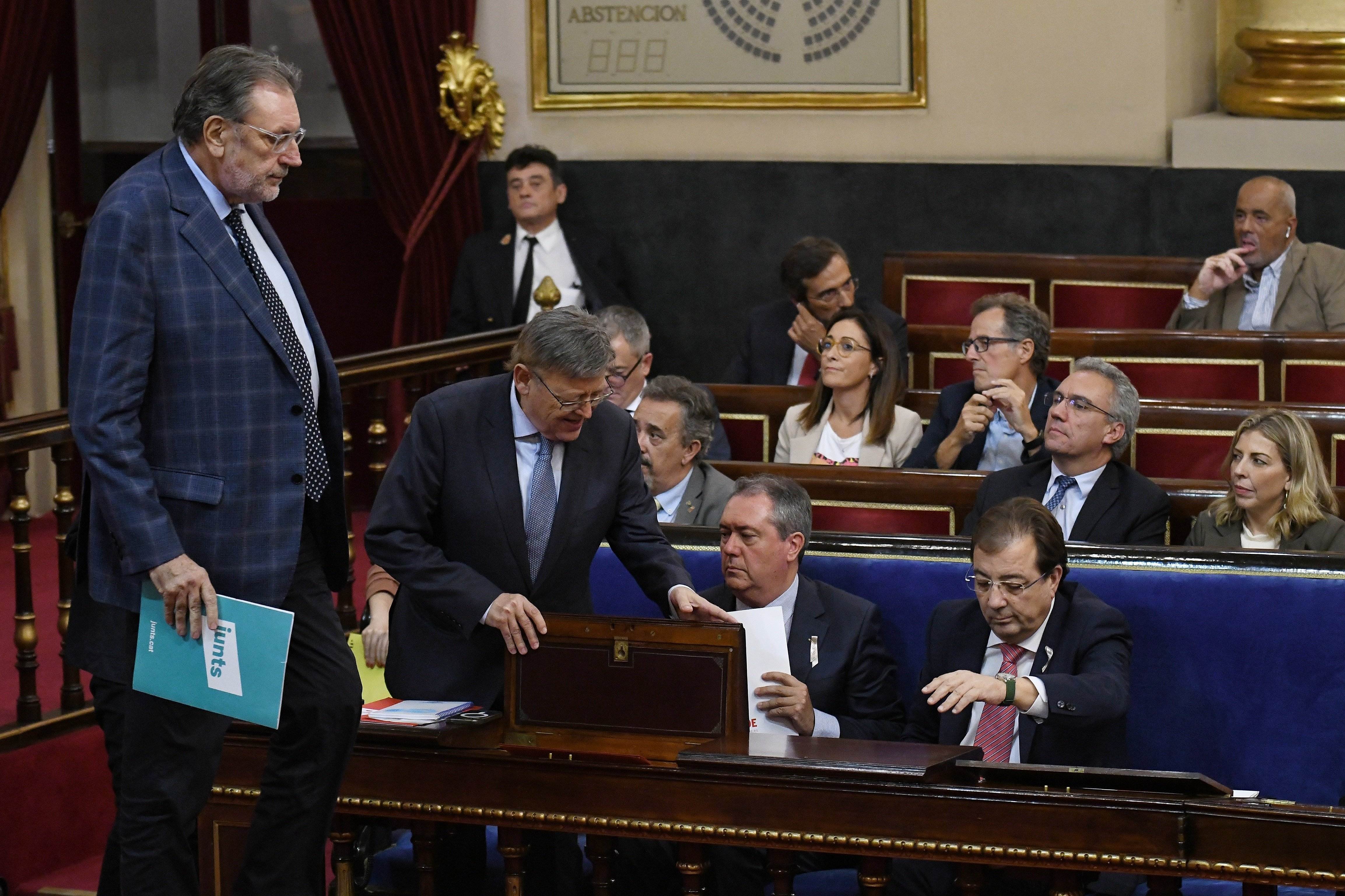 Junts defiende en el Senado la amnistía como una herramienta "para reparar la injusticia"
