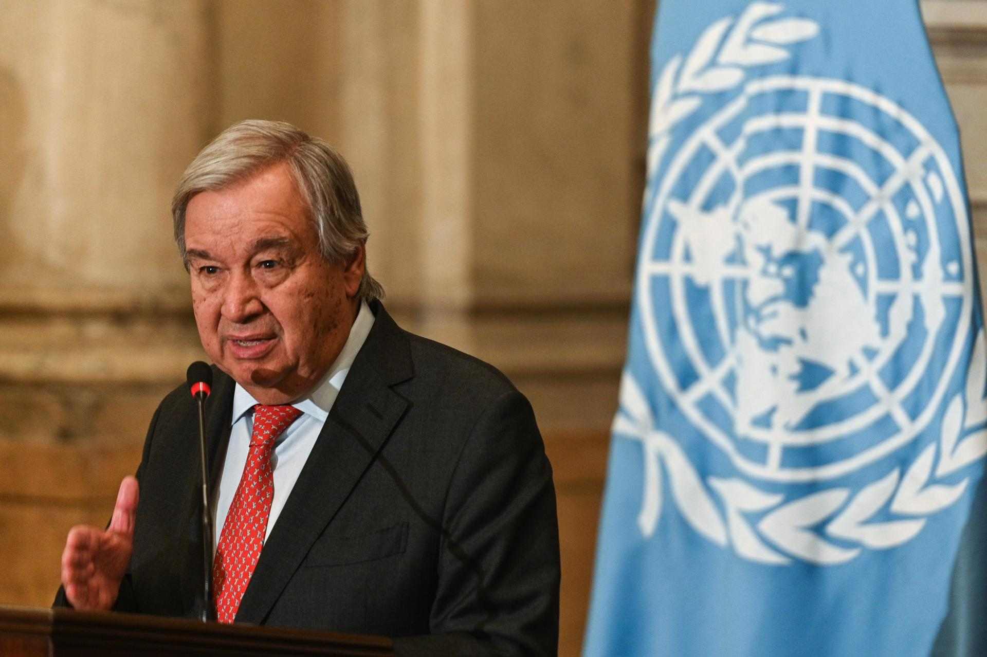 Antonio Guterres ONU Cairo / EFE Antonio Guterres ONU Cairo / EFE