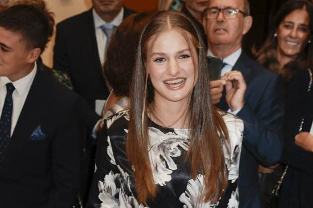 Leonor vrestido negro GTRES Leonor vrestido negro GTRES