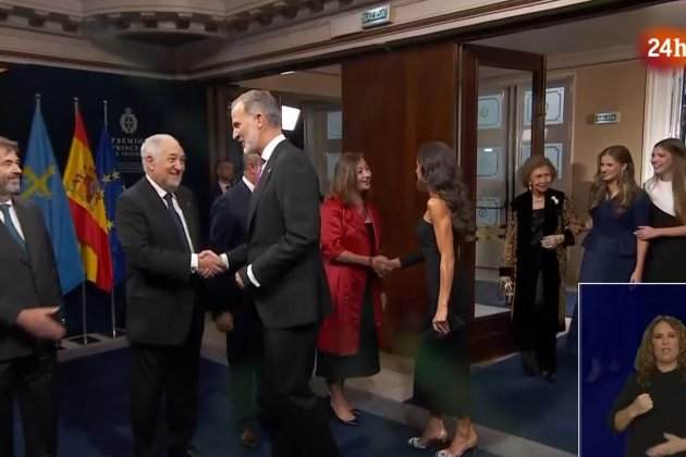 Sofía cara Leonor Asturias TVE Sofía cara Leonor Asturias TVE