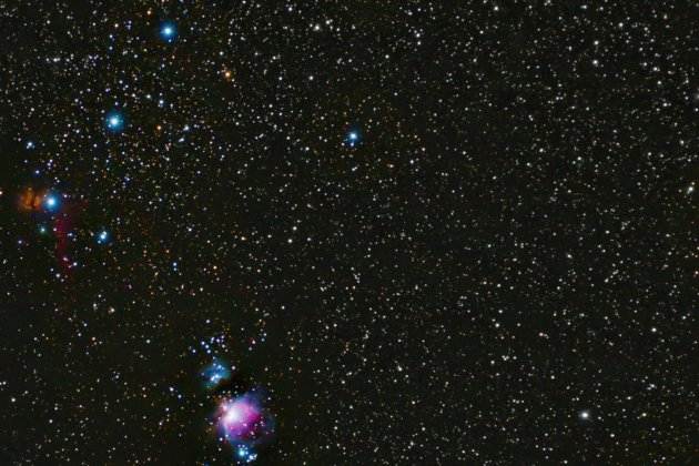 lluvia de estrellas orionidas   orion