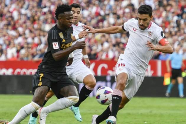 Vinícius Jesús Navas Sevilla Real Madrid EFE Vinícius Jesús Navas Sevilla Real Madrid EFE