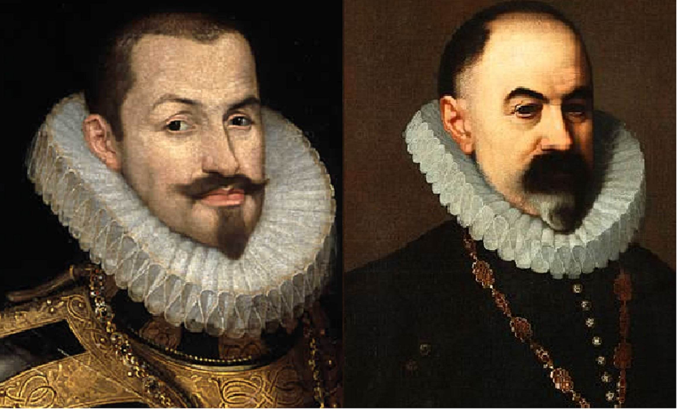 El duque de Lerma y Pere Franquesa. Fuente Museo Fundacion Lerma y Wikimedia Commns El duque de Lerma y Pere Franquesa. Fuente Museo Fundacion Lerma y Wikimedia Commns