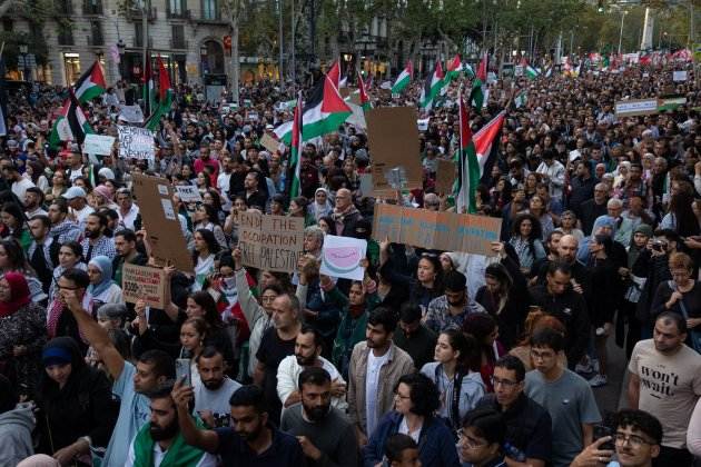 Manifestació suport Palestina Barcelona 21/10/2023 / Foto: Miquel Muñoz Manifestació suport Palestina Barcelona 21/10/2023 / Foto: Miquel Muñoz