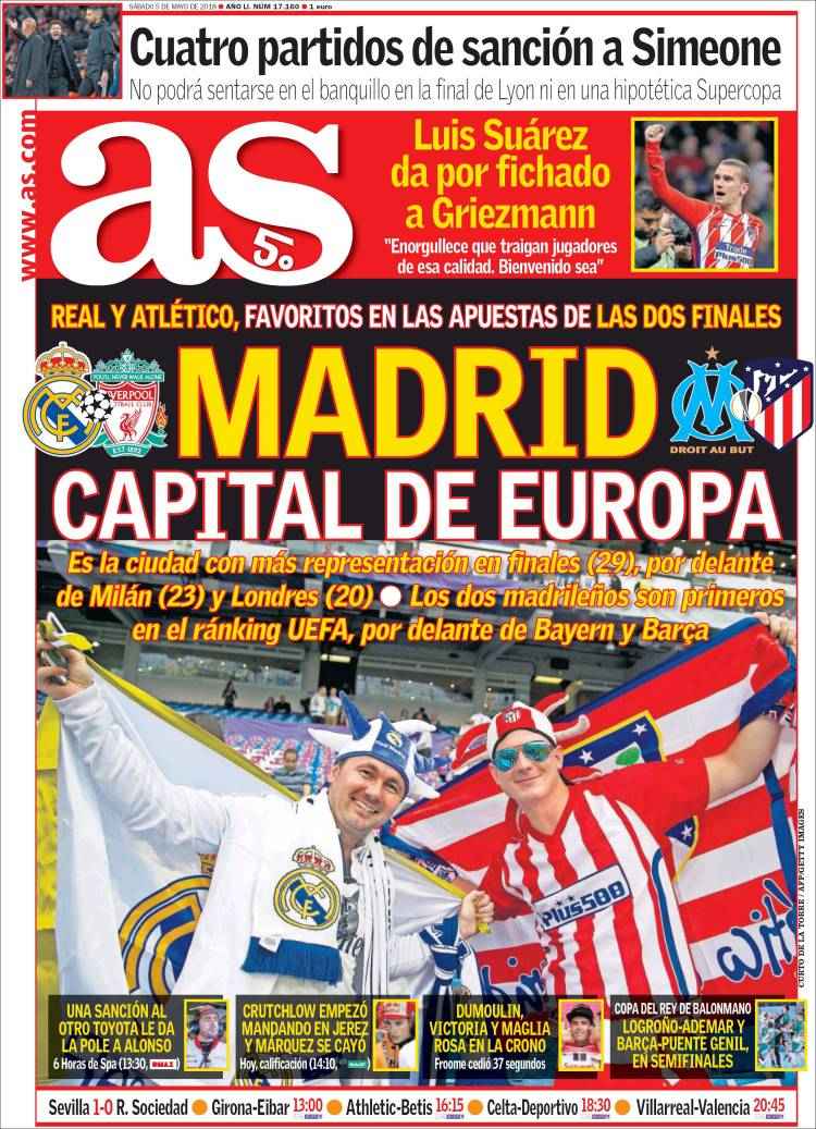 As Portada 05 05 2018 As Portada 05 05 2018