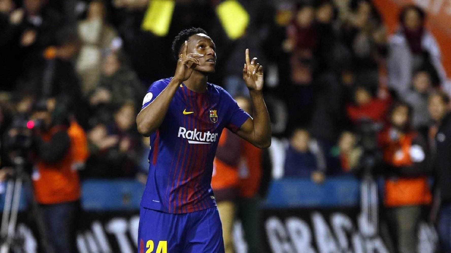 Yerry Mina: "Messi, Iniesta y Suárez me quitaban 50 euros cada día"