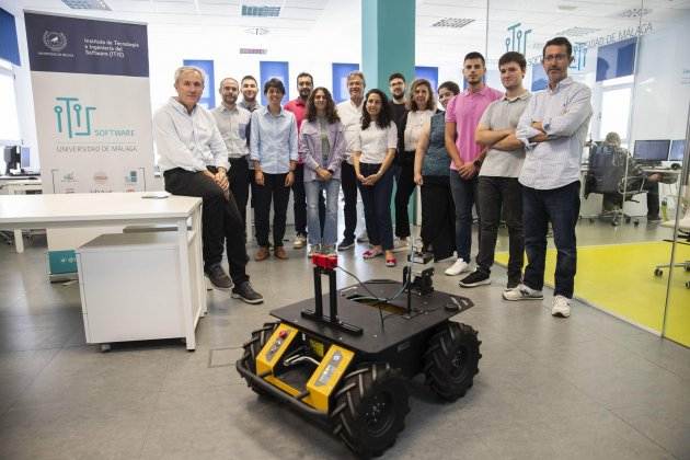 perro robot policía de málaga efe