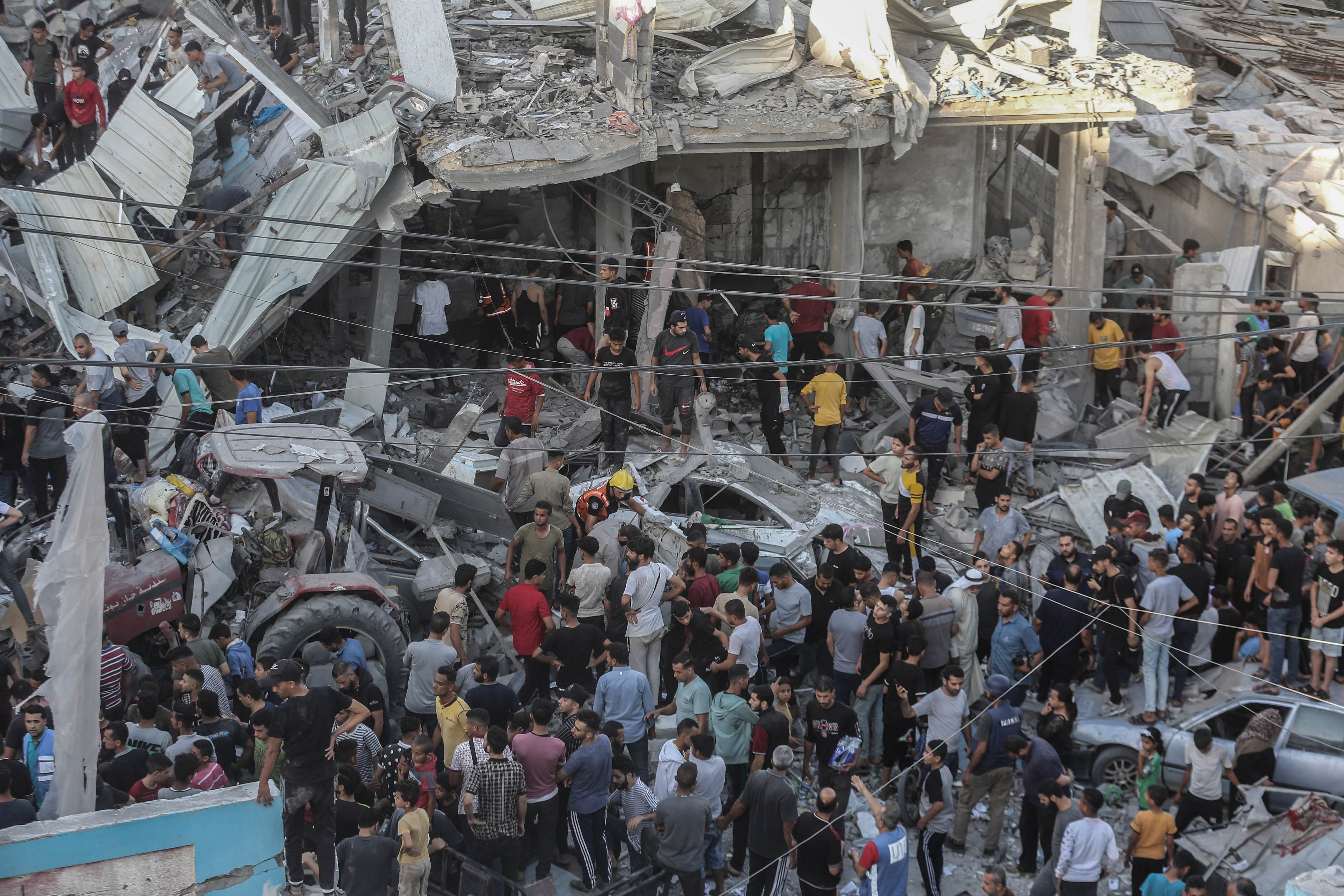 El asedio en Gaza deja más de 4.600 personas muertas