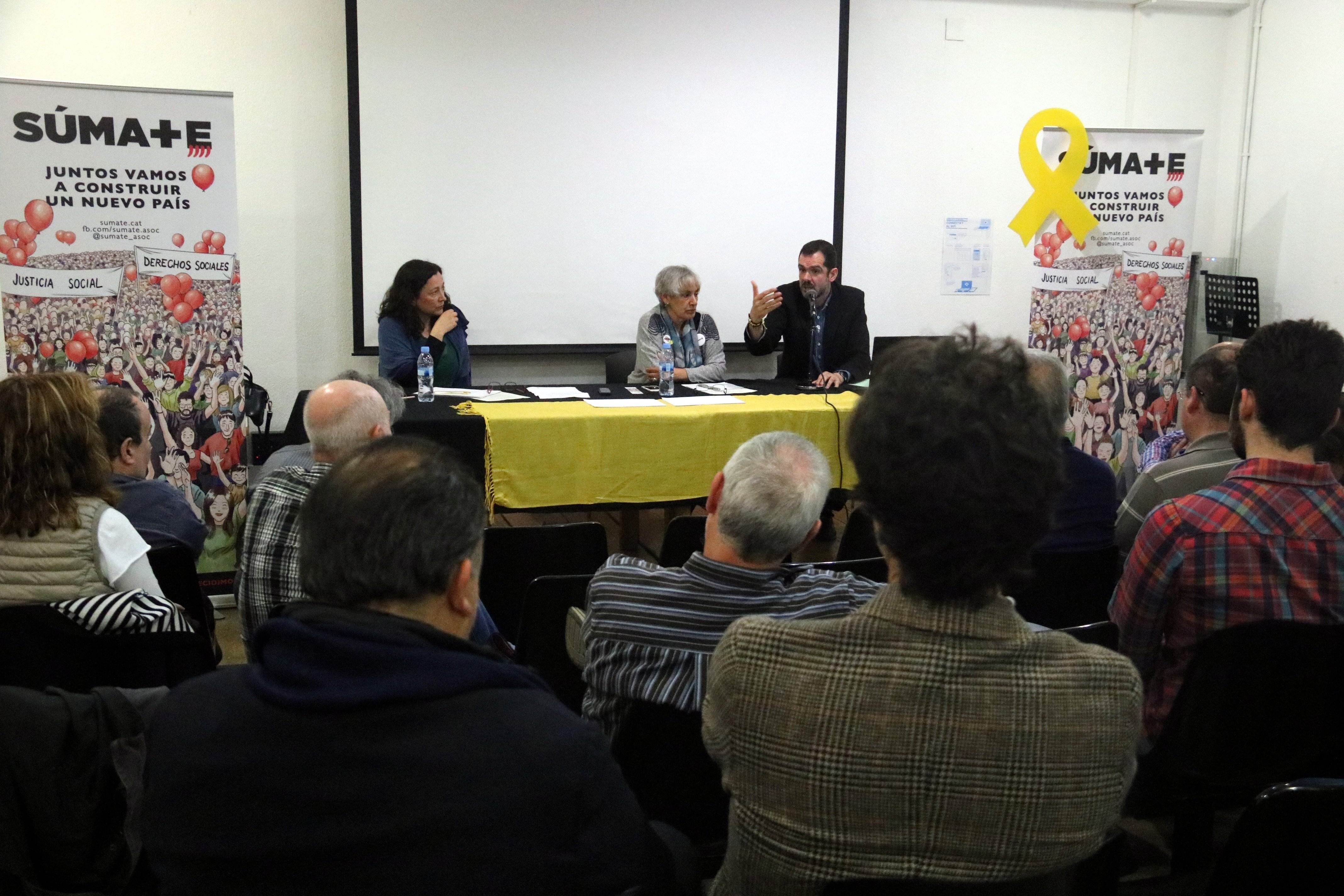 Súmate apoya a Puigdemont: "Sabrá encontrar la solución"