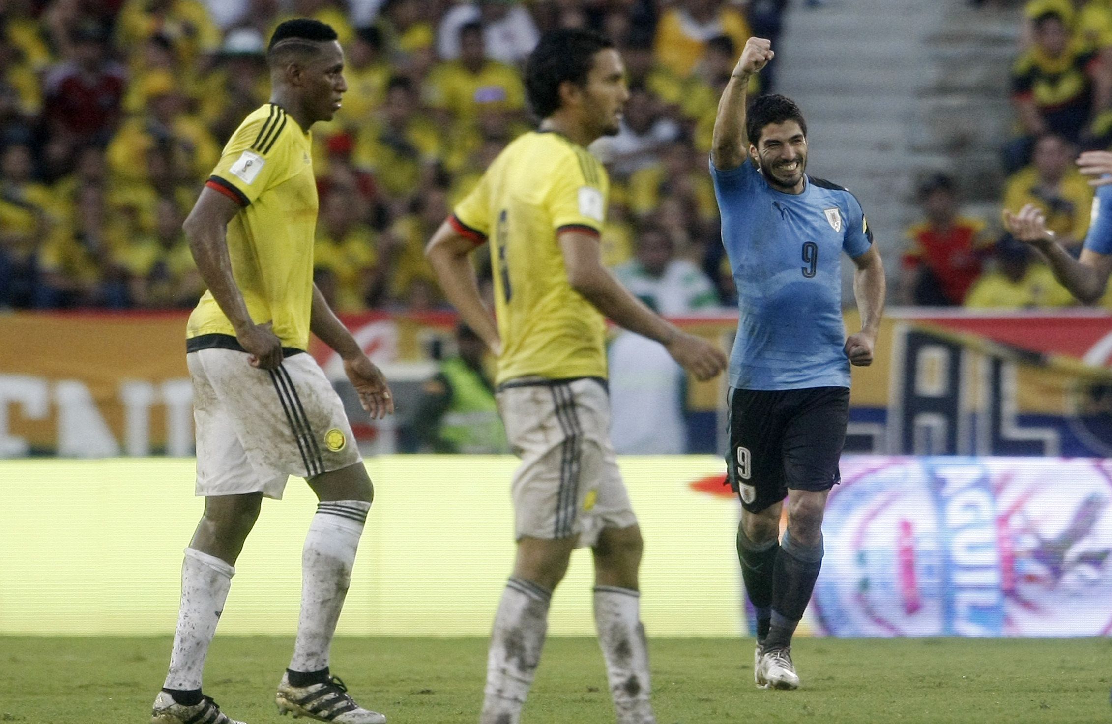 Suárez le arranca dos puntos a Colombia