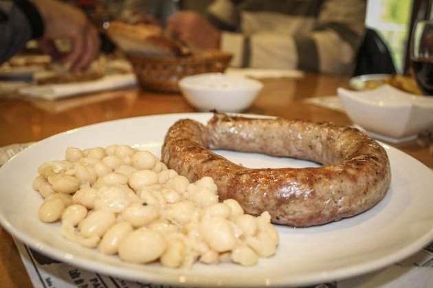 Judías con butifarra Judías con butifarra