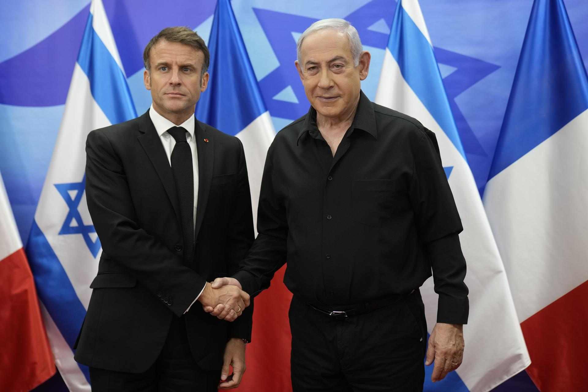 Macron proposa que la coalició internacional contra l'Estat Islàmic s'ampliï a Hamàs