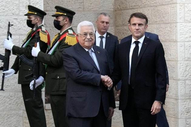 President Palestina, Mahmud Abbas, i preisdent Franca, Emmanuel Macron / Efe President Palestina, Mahmud Abbas, i preisdent Franca, Emmanuel Macron / Efe