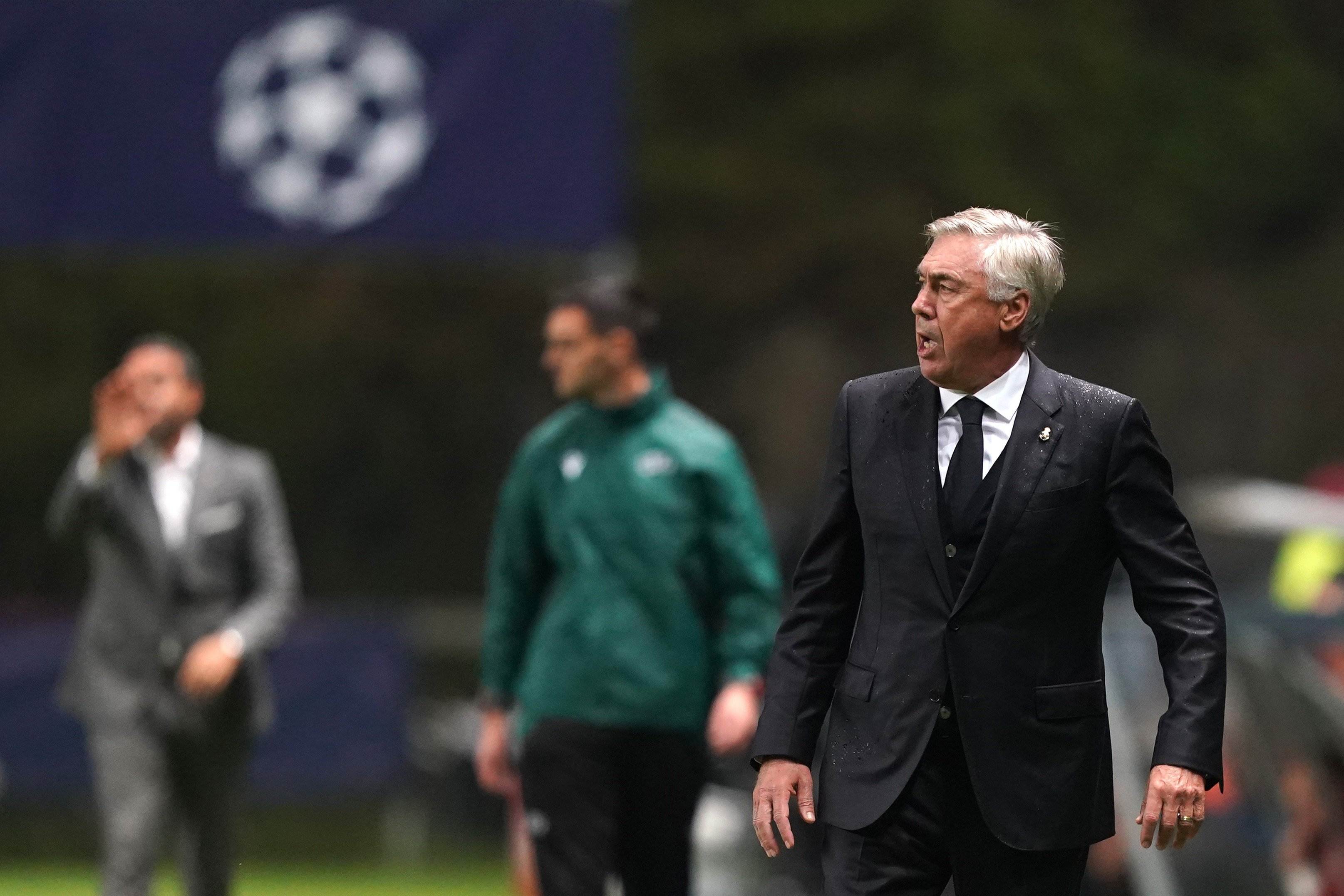 Ancelotti, retratat, ni era dolent ni era el problema del Reial Madrid