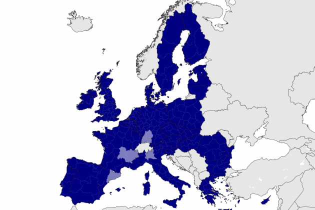 1200px EU NUTS 2 Four Motors 2016.svg