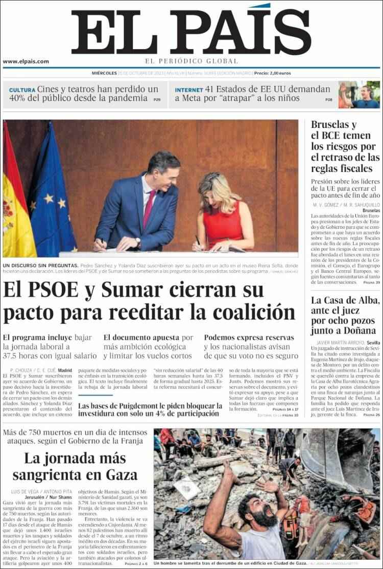 elpais 25 oct 2023