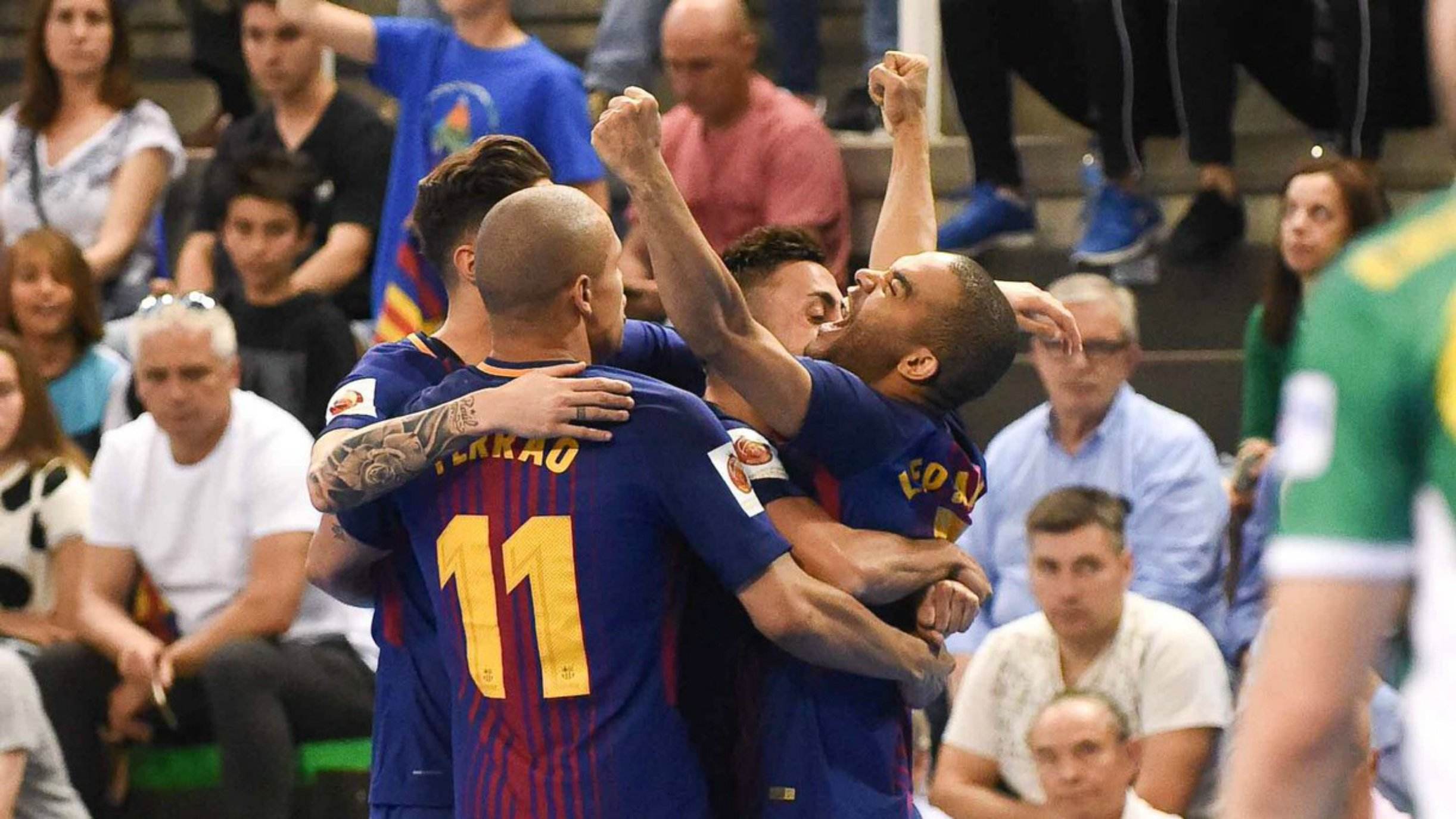 El Barça de fútbol sala, campeón de la Copa del Rey