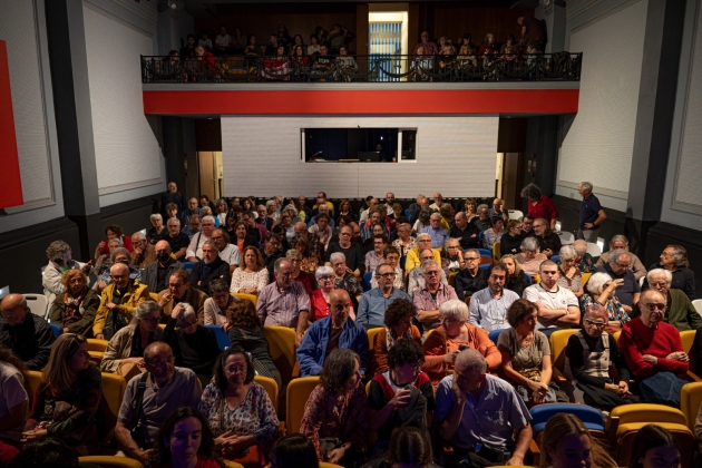 Públic del documental de Via Laietana. Foto: Irene Vilà Capafons Públic del documental de Via Laietana. Foto: Irene Vilà Capafons
