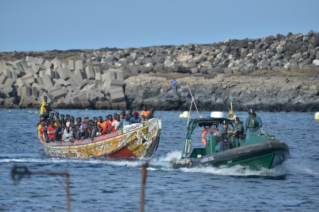cayuco pastera migrants canàries guàrdia civil efe