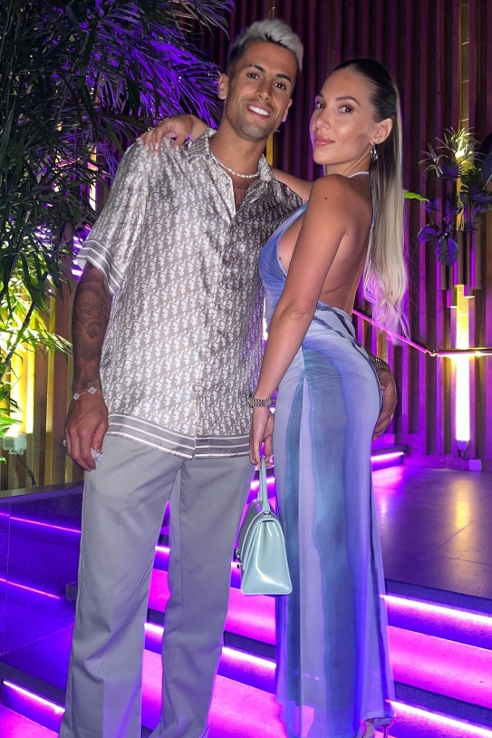 Cancelo y Daniela Machado Insta Cancelo y Daniela Machado Insta