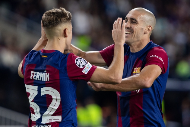 Fermín Oriol Romeu Barça gol Shakhtar / Foto: Europa Press - Gerard Franco