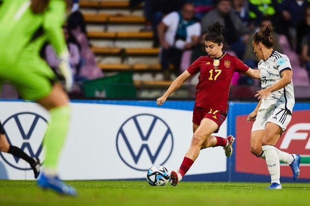 Lucía García Boattin España femenina / Foto: @SeFutbolfem