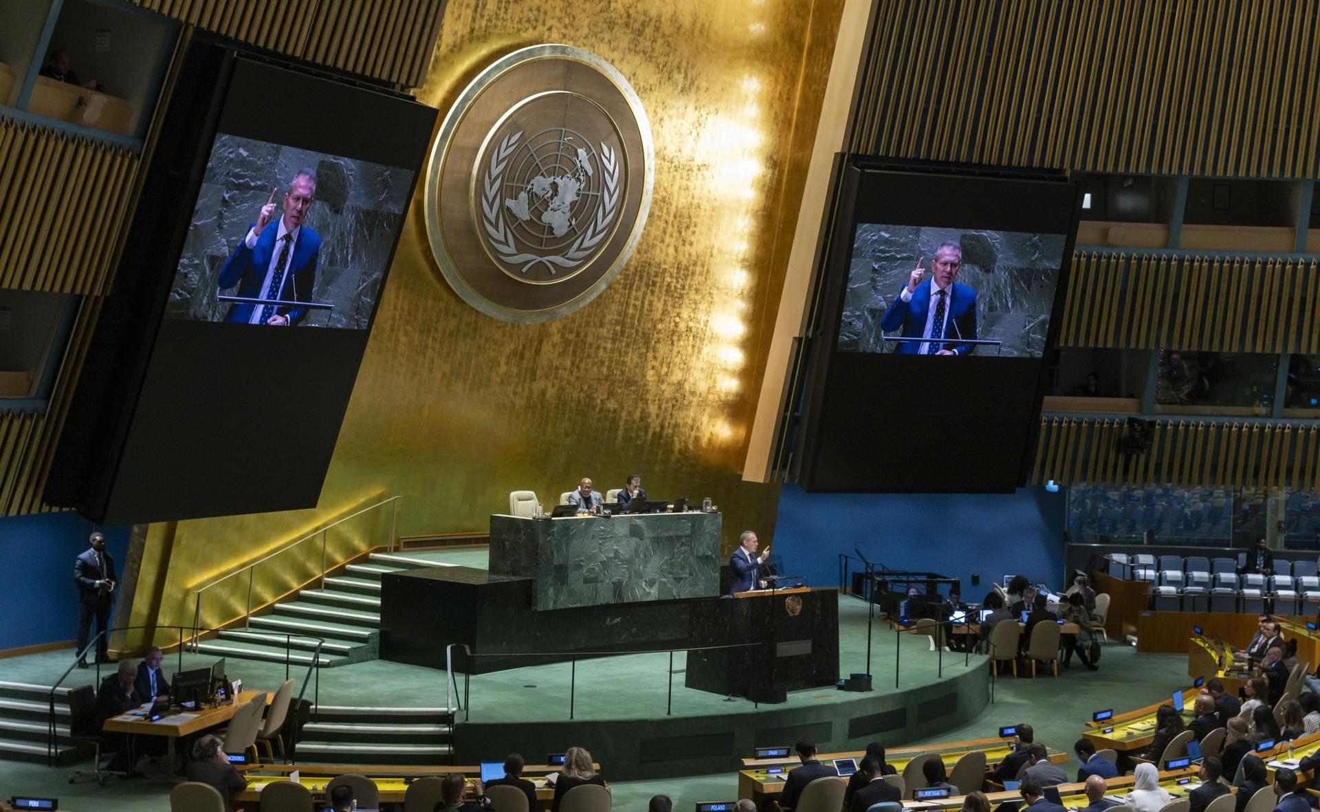 Majoria aclaparadora a l'ONU per a la fi de les hostilitats a Gaza davant l'operació terrestre d'Israel