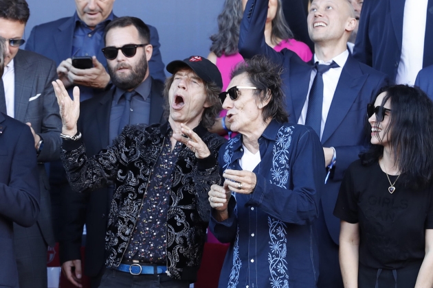 Mick Jagger Ronnie Wood Rolling Stones Barça / Foto: EFE